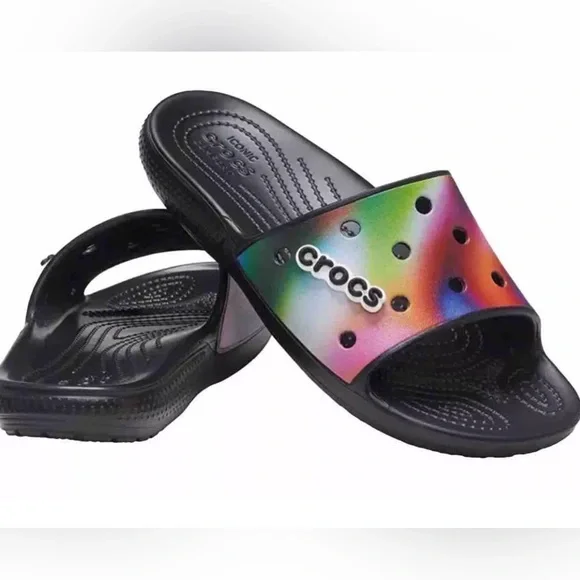 CROCS | Shoes | Crocs Unisex Classic Tie Dye Graphic Slide  display picture 1